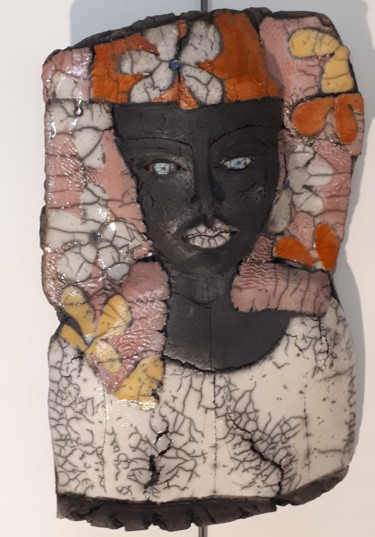 Γλυπτική με τίτλο "Travel Companion -…" από Gaby Pühmeyer, Αυθεντικά έργα τέχνης, Κεραμικά