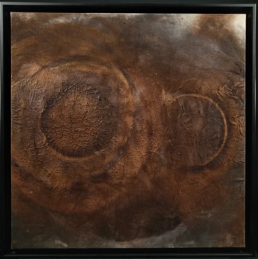 Peinture intitulée "Double Eclipse of t…" par Igor Gadreaud (Gad the Brand), Œuvre d'art originale, Acrylique