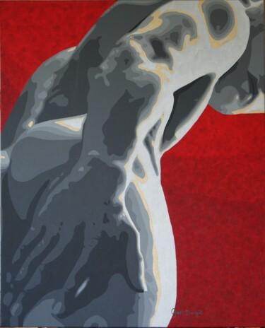 "David voit rouge" başlıklı Tablo Gael-Dwight tarafından, Orijinal sanat, Akrilik