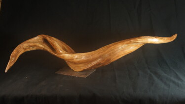 雕塑 标题为“Prendre le bois par…” 由Gaël Maryn, 原创艺术品, 木