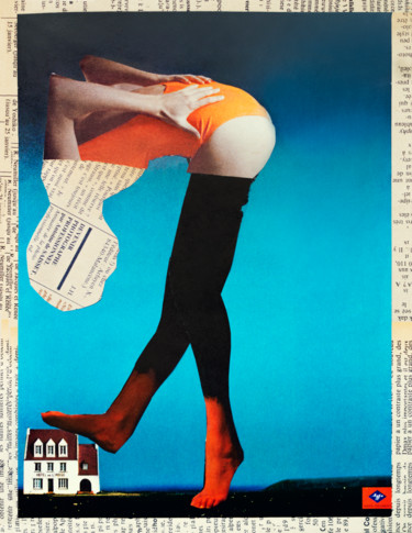 Le soupçon Photography titled "Le soupçon" by Gaelle Dechery, Original Art, Manipulated Photography Mounted on Other rigid panel