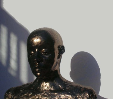 Sculpture intitulée "homme-2a.jpg" par Gaëtan Jeusselin, Œuvre d'art originale