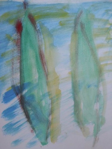 Peinture intitulée "Embellie" par Gaëtan Biard, Œuvre d'art originale, Huile