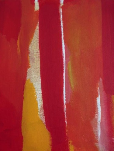 Peinture intitulée "En guise (sorte) d'…" par Gaëtan Biard, Œuvre d'art originale, Huile