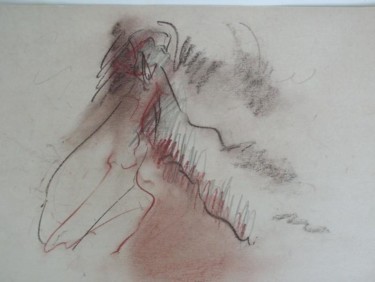 Peinture intitulée "Heurts" par Gaëtan Biard, Œuvre d'art originale