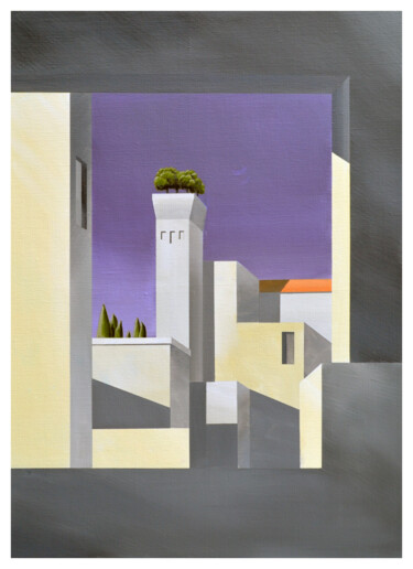 Картина под названием "VISIONI PARALLELE" - Gaetano Ligrani (Gali), Подлинное произведение искусства, Акрил