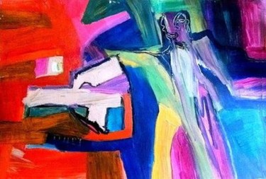 Pintura titulada "Hallazgo" por Oscar Gagliano, Obra de arte original, Acrílico