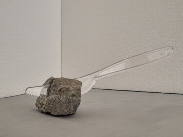 Sculpture intitulée "Due ma non Due (7)" par Mauro Cervetto, Œuvre d'art originale, Pierre