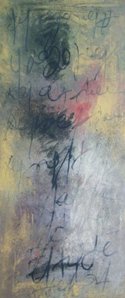 Painting titled "PEUPLADE" by Jean-Yves Invernon, Original Artwork