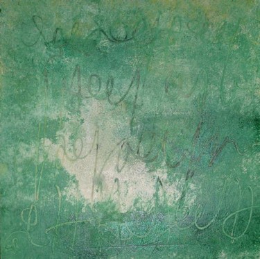 Painting titled "VERTE" by Jean-Yves Invernon, Original Artwork