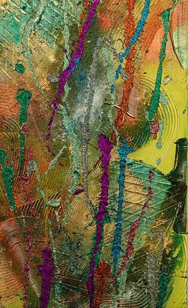 Painting titled "Portal 11 - detail" by Gail Ashby, Original Artwork