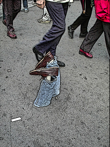 Photographie intitulée "les-pieds-du-sol.jpg" par Didier Gailhard, Œuvre d'art originale