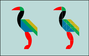 Design titled "Decorative bird" by Gai Yu, Original Artwork, Accessories