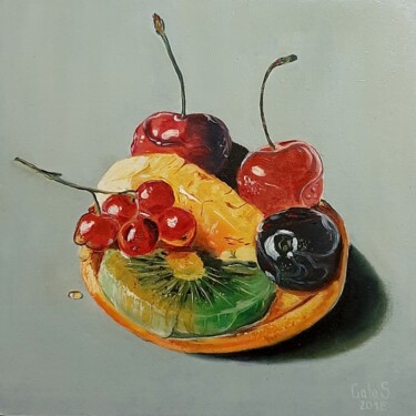 Картина под названием "The taste of summer." - Galina Shepeleva, Подлинное произведение искусства, Масло