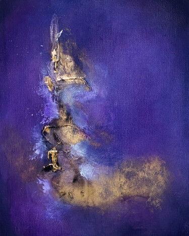 Pintura titulada "Où sont les étoiles…" por Galah Viviana, Obra de arte original, Acrílico Montado en Bastidor de camilla de…