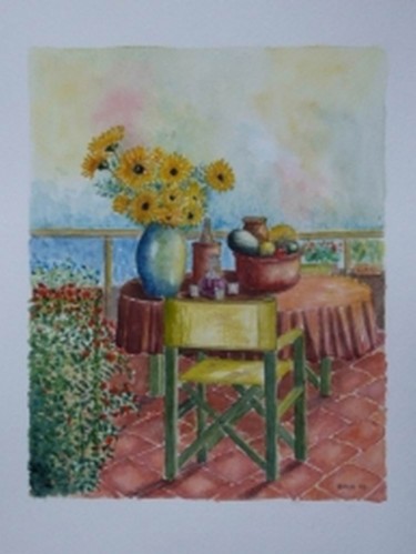 Peinture intitulée "Table du midi" par Jeangal, Œuvre d'art originale