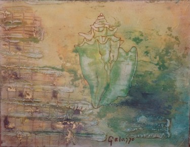 Peinture intitulée "Apparition d'Aphrod…" par Galazzo, Œuvre d'art originale
