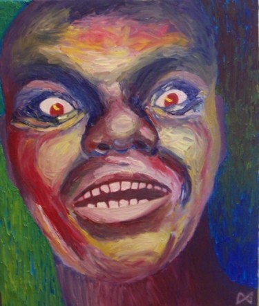 Peinture intitulée "A la folie" par Diane Galbaud, Œuvre d'art originale