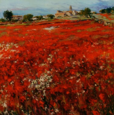 "amapolas" başlıklı Tablo Michel Menendez tarafından, Orijinal sanat