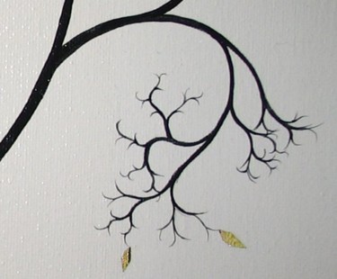 Painting titled "A Tree Called Life" by Zineb Ait Addi, Original Artwork, Oil