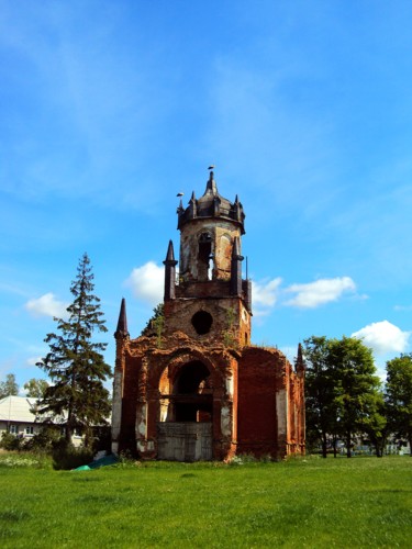 Photography titled "Старая церковь" by Galina Gonharova, Original Artwork