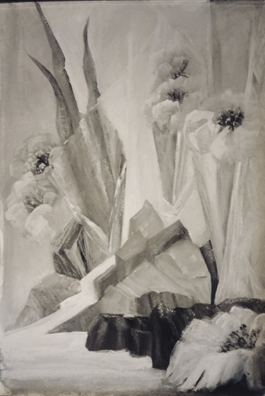 Peinture intitulée "Дыхание Снежной Кор…" par Galina Gonharova, Œuvre d'art originale, Gouache
