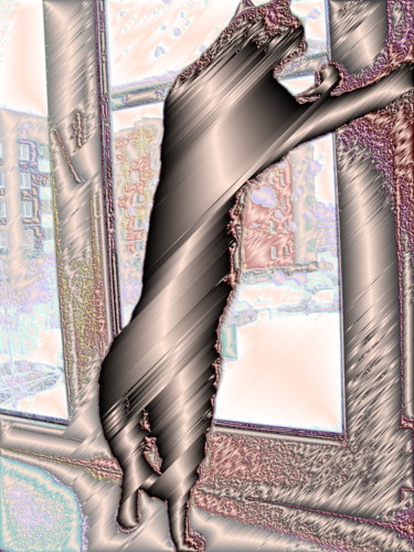 Цифровое искусство под названием "Напряжение желания" - Galina Gonharova, Подлинное произведение искусства, 2D Цифровая Рабо…