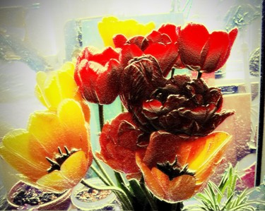 Photography titled "Тюльпаны 2" by Galina Gonharova, Original Artwork