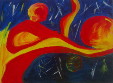 Malerei mit dem Titel "passion-1.jpg" von Galia Velkova, Original-Kunstwerk, Acryl