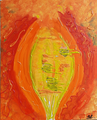 Painting titled "heat-3.jpg" by Galia Velkova, Original Artwork