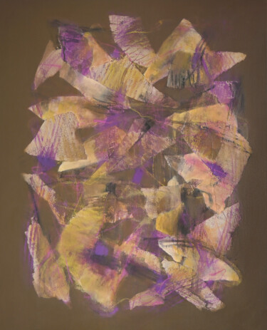 Peinture intitulée "Fragments of though…" par Galina Bayda, Œuvre d'art originale, Acrylique Monté sur Châssis en bois
