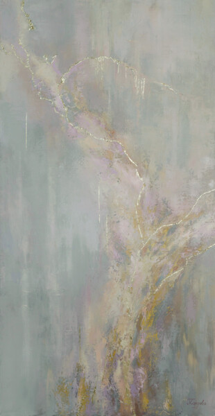 Pittura intitolato "Awakening" da Galina Khandova, Opera d'arte originale, Olio