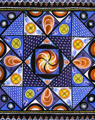 "Бардо Пирамида твор…" başlıklı Tablo Galina Ustinova tarafından, Orijinal sanat, Zamklı boya
