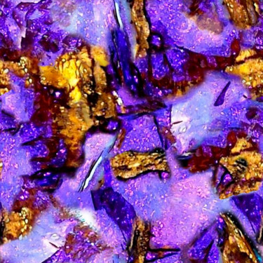 Цифровое искусство под названием "Золото в сирени" - Галина Костяева, Подлинное произведение искусства, Цифровая живопись