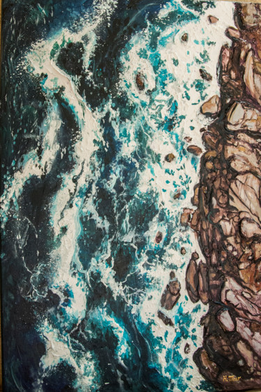 "Looking from above" Painting titled ""Looking from above"" by Halyna Mur, Original Art, Acrylic