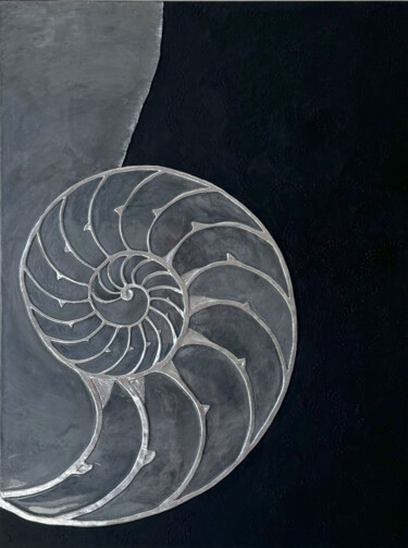 Schilderij getiteld "Spiral movement" door Galiya Hami, Origineel Kunstwerk, Acryl