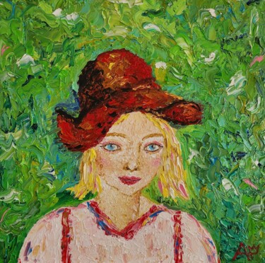 Painting titled "Сара" by Alina Aiupova, Original Artwork, Oil