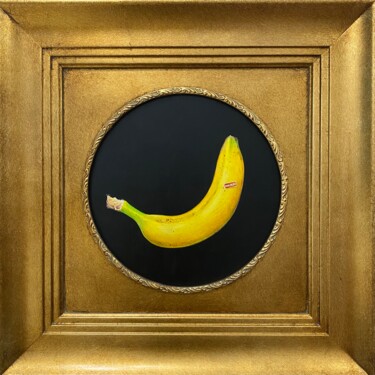 Peinture intitulée "Banana #2" par Galolbo, Œuvre d'art originale, Acrylique