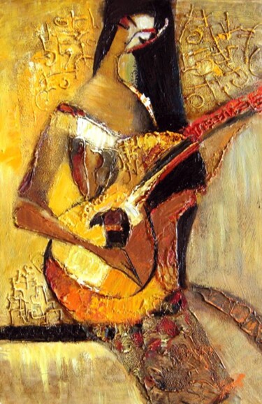 Painting titled "Ohra" by Galya Didur, Original Artwork, Acrylic