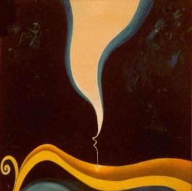 Pittura intitolato "Fra cielo e terra" da Raimondo Gambino, Opera d'arte originale