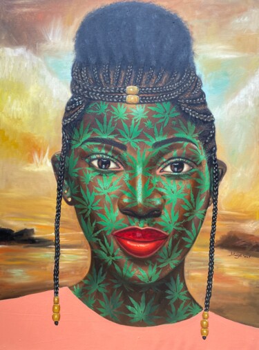 Pintura titulada "The healer also nee…" por Ganiyat Abdulazeez, Obra de arte original, Oleo