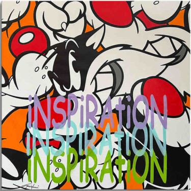 "Sylvester Inspirati…" başlıklı Tablo Gardani tarafından, Orijinal sanat, Akrilik Ahşap Sedye çerçevesi üzerine monte edilmiş