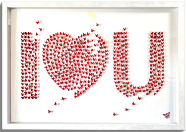 雕塑 标题为“I LOVE U – Unique W…” 由Gardani, 原创艺术品, 树脂