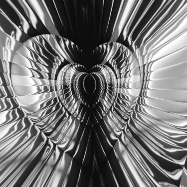 Digital Arts titled "Heartbeat, why do y…" by Gareth P Jones, Original Artwork, 2D Digital Work