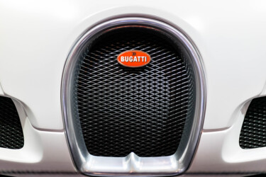 Photography titled "Bugatti Grille" by Gareth P Jones, Original Artwork, Digital Photography