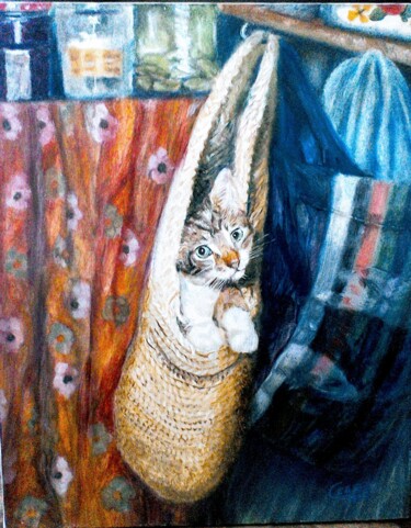Peinture intitulée "Isly" par Garjifet, Œuvre d'art originale, Huile Monté sur Châssis en bois