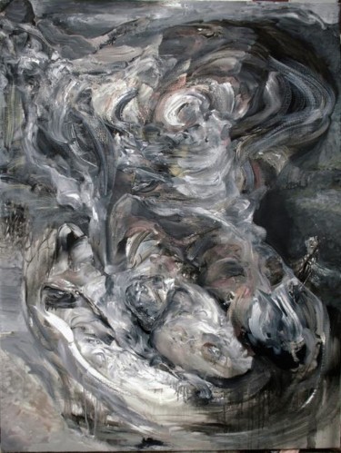 Painting titled "azeratza" by Naïko, Original Artwork