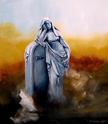 Peinture intitulée "TESTAMENT" par Garnier-Lafond, Œuvre d'art originale, Huile