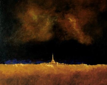 Peinture intitulée "Les Poisons Nocturn…" par Garnier-Lafond, Œuvre d'art originale, Huile