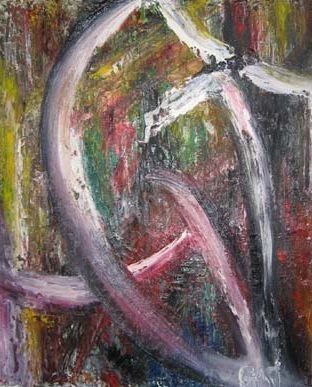 Peinture intitulée "Passion" par Garsi, Œuvre d'art originale, Huile